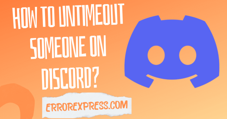 How To Untimeout Someone On Discord