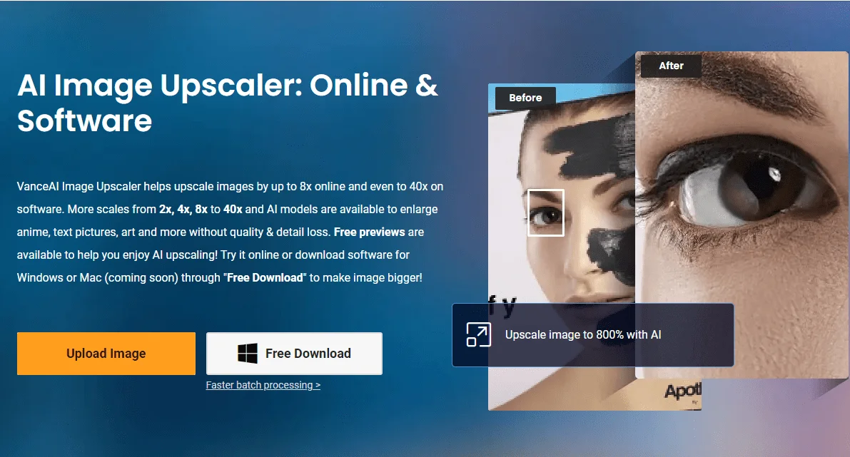AI Image Upscaler: Online & Software