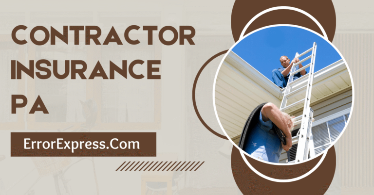Contractor Insurance PA