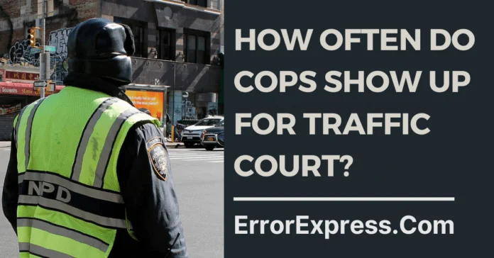 How Often Do Cops Show Up For Traffic Court