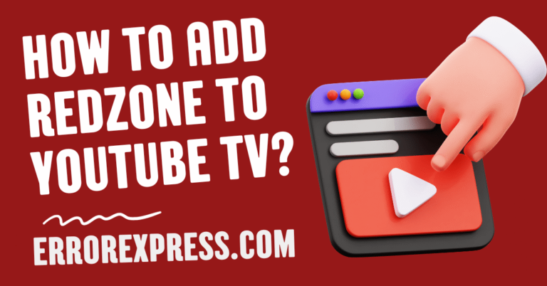 How To Add Redzone To YouTube TV