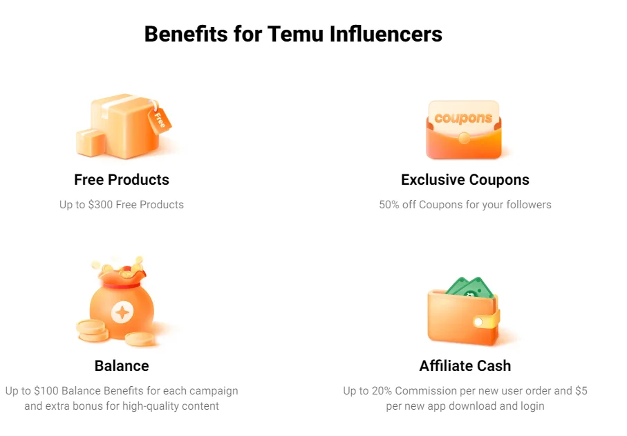 Benefits Of Temu Influencers