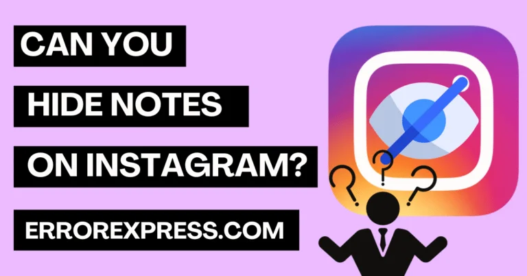 Can You Hide Notes On Instagram