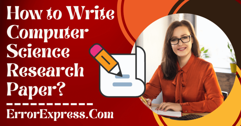 How to Write Computer Science Research Paper