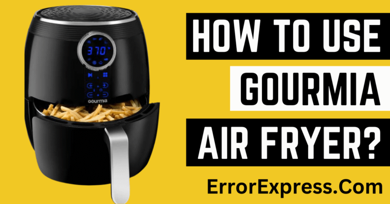 How To Use Gourmia Air Fryer {A Guide}