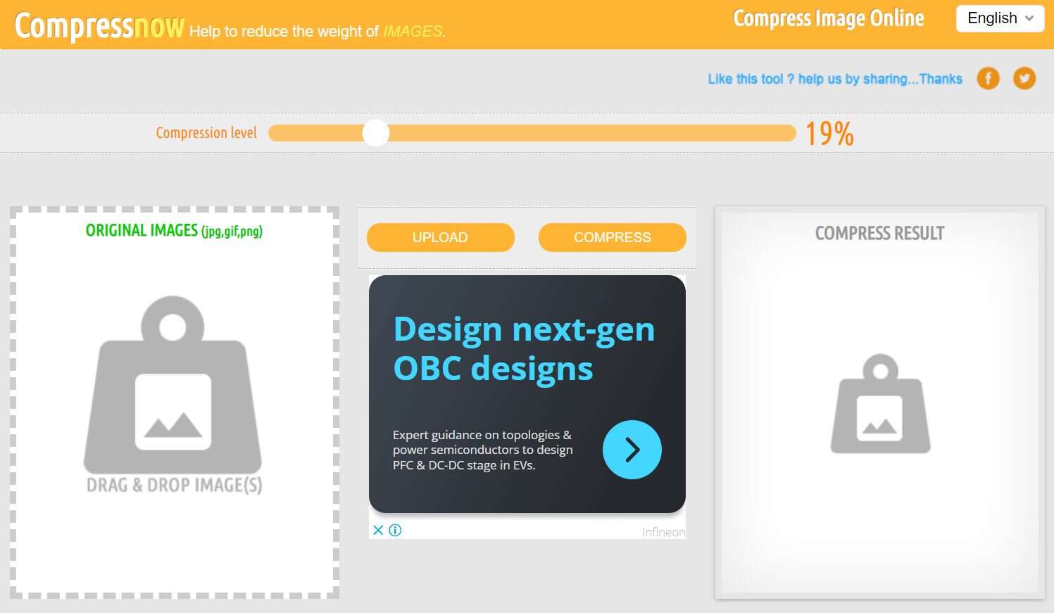 Compressnow site helps to upload whatsApp DP without losing quality