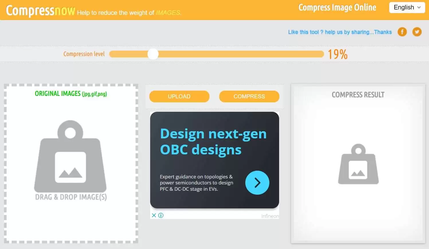 Compressnow site helps to upload whatsApp DP without losing quality