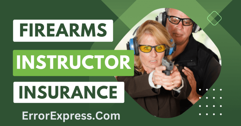 Firearms Instructor Insurance