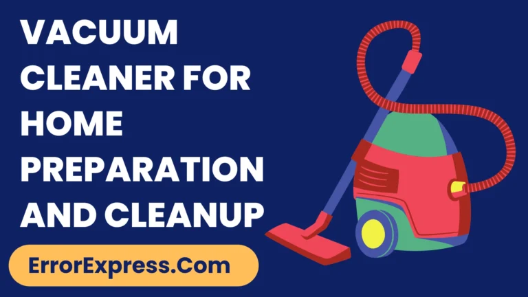 Embrace the Festive Spirit: Using a Vacuum Cleaner for Home Preparation and Cleanup