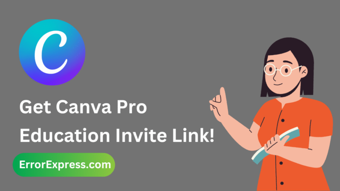 Canva Education Team Invite Link