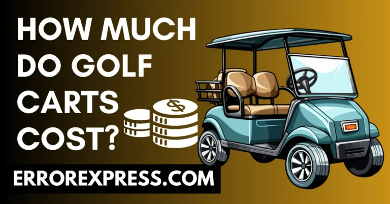 How Much Do Golf Carts Cost - Quick Answer