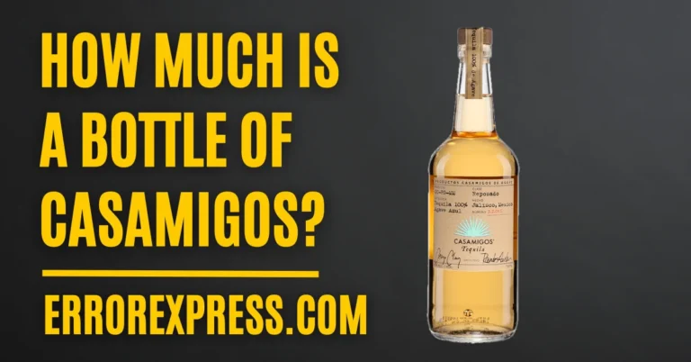 How Much Is A Bottle Of Casamigos