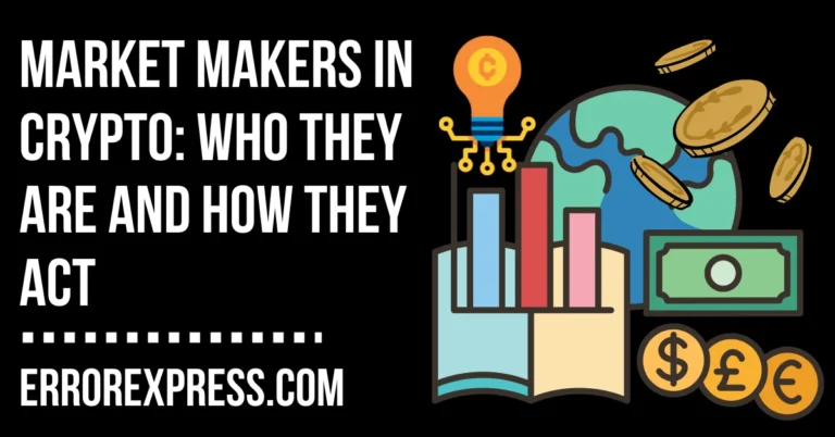 Market Makers in Crypto: Who They Are and How They Act