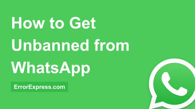 my whatsapp number is banned how to unbanned