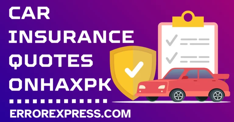Car Insurance Quotes Onhaxpk