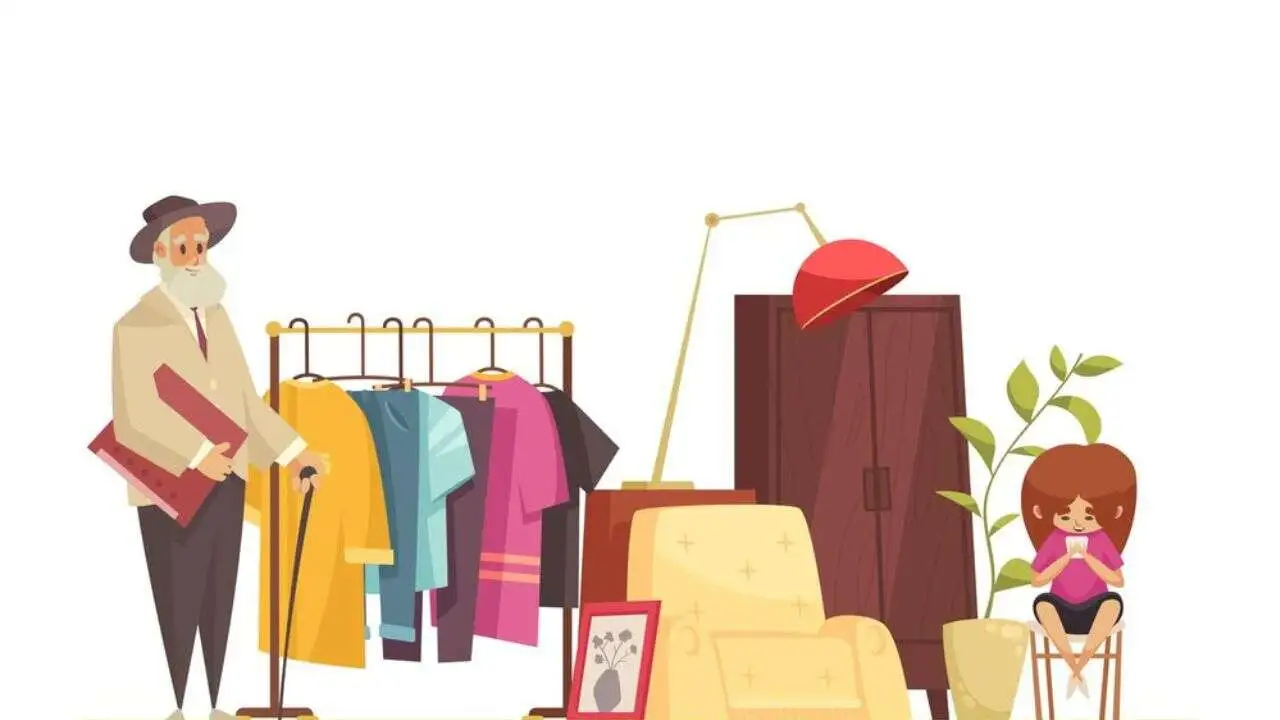 Selling old clothes and earn money